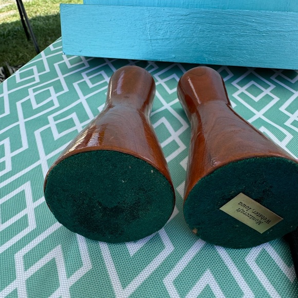 Vintage Wood Candle Holders - Picture 3 of 3